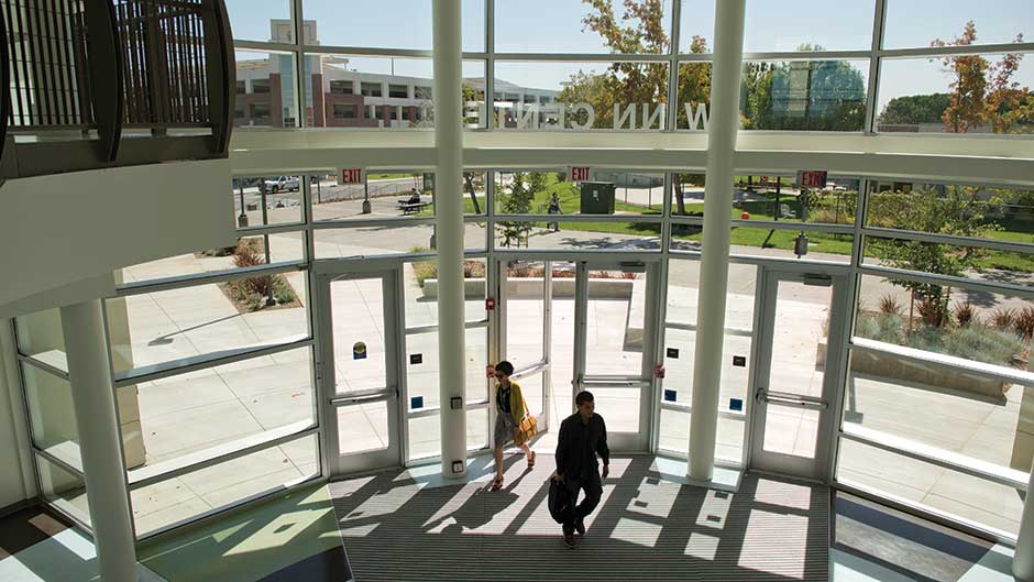 Interior view of Cosumnes River College's Winn Center