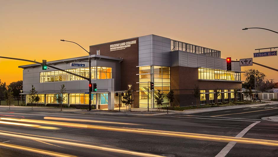 Exterior of RCC from across an intersection