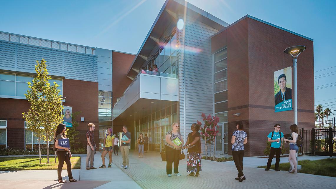 The outside of the Rancho Cordova Center